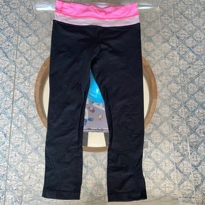 ‼️bundle deal ‼️ Lululemon pink waistband leggings